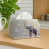 1pc, 2D Flat Printing, Like Playing In Bubbles Printed Tissue Box, Suitable for Bathrooms, Living Rooms, Bedrooms, Dressing Tables, Coffee Tables And 