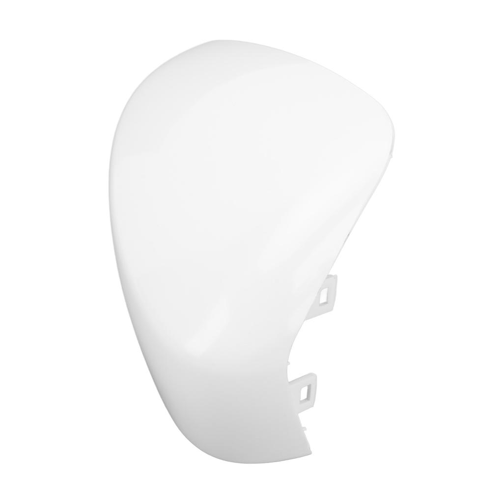 Außenspiegelkappe Unlackiert Weiß Hochfest Tür Rückspiegel Abdeckkappe für 3 Axela M3 2014 bis