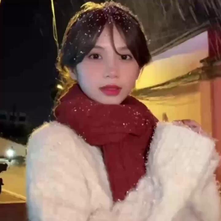 Japanese Retro Christmas and New Year Red Scarf for Women in Winter Thickened Korean Style Warm High End Birthday Gift Scarf