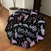 1PC Harry Potter Broomstick Umbrella-8-Rib Reinforced, Automatic Open, Lightweight & Durable, Cute Fashion Accessory for Outdoor, D2677