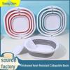 Foldable Portable Baby Washbasin for Travel and Dorms - Large Size