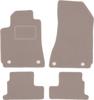 Beige Velvet Floor Mats For: Alfa Romeo Brera Coupe (2005-2010)