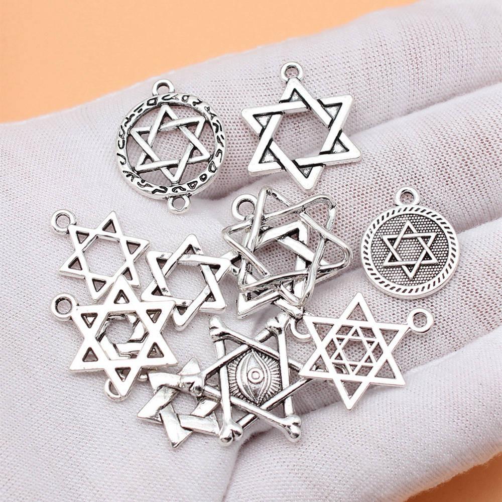 Religion Talisman Amulett Gemischtes Set Anhänger Herrenschmuck Massiv Originelle Geschenke Für