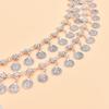 Stylish Metal Chain Belt Multi Layer Waist Chain Layered Belly Decor for Belly Dance Parties Theatrical Performances