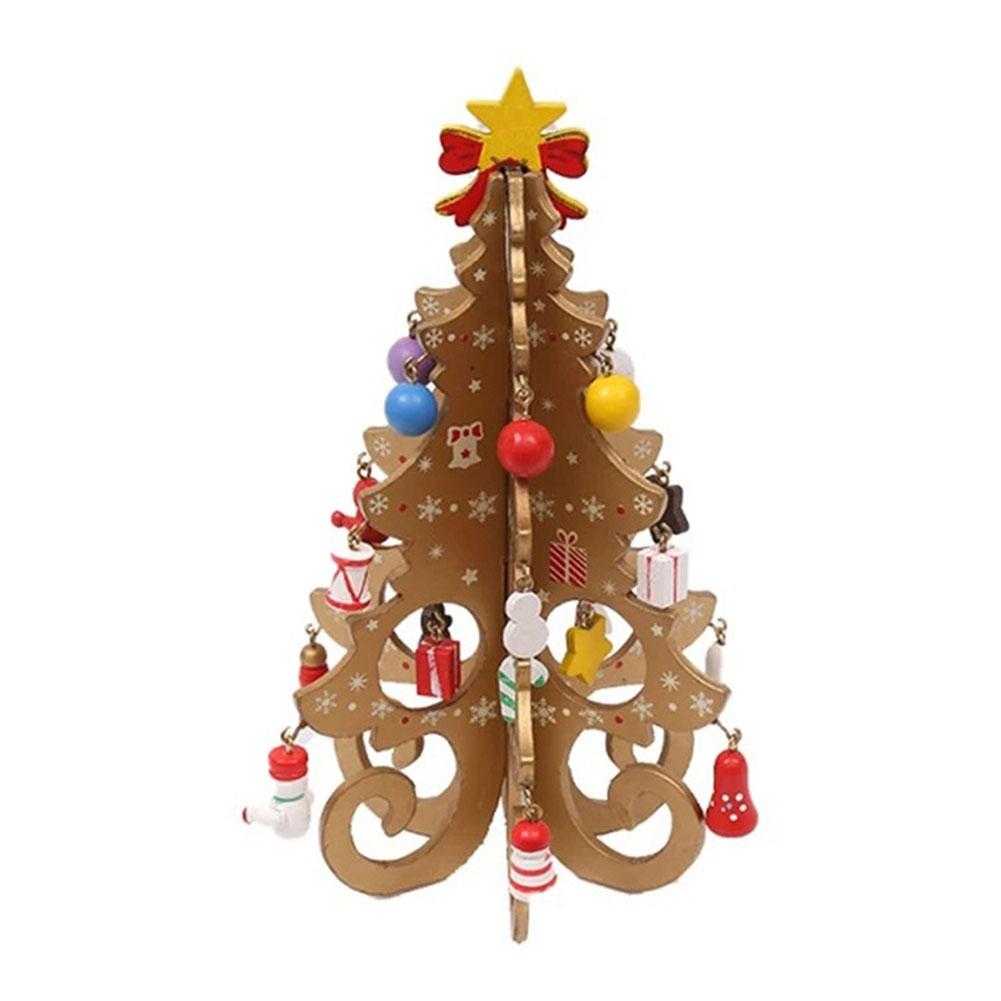 Box Packing Christmas Tree Fiberboard Table Decorations