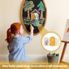 Fairy Door for Wall Wood Cartoon Fairy House Door Holiday Party Supplies for Thanksgiving Birthday School Room Offices Dormitory