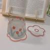 Cup Placemat Tea Coffee Milk Cups Pads Korean Ins Transparent Acrylic Teacup Mat Custom Small Floral Cushion