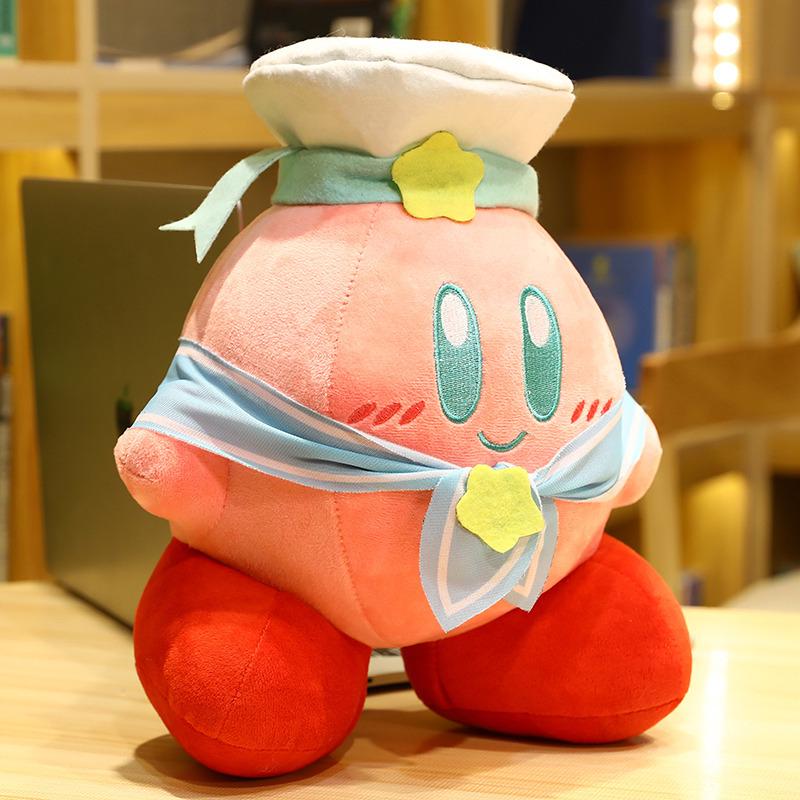 Kirby Heart Chef Plush Pillow Toy