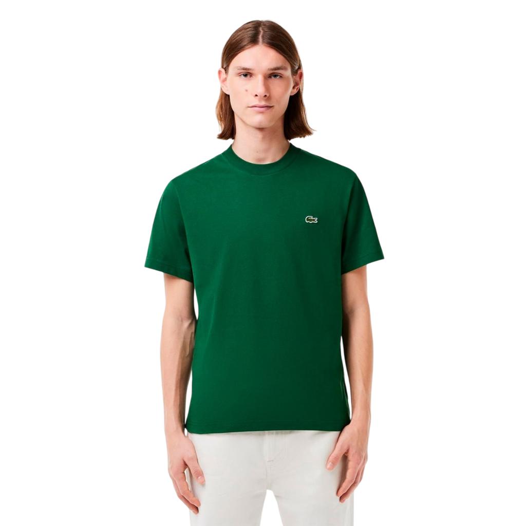 Lacoste T-shirt da uomo con logo ricamato