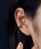Novice Tokyo Spiral Open Hoop Ear Cuff / Gold