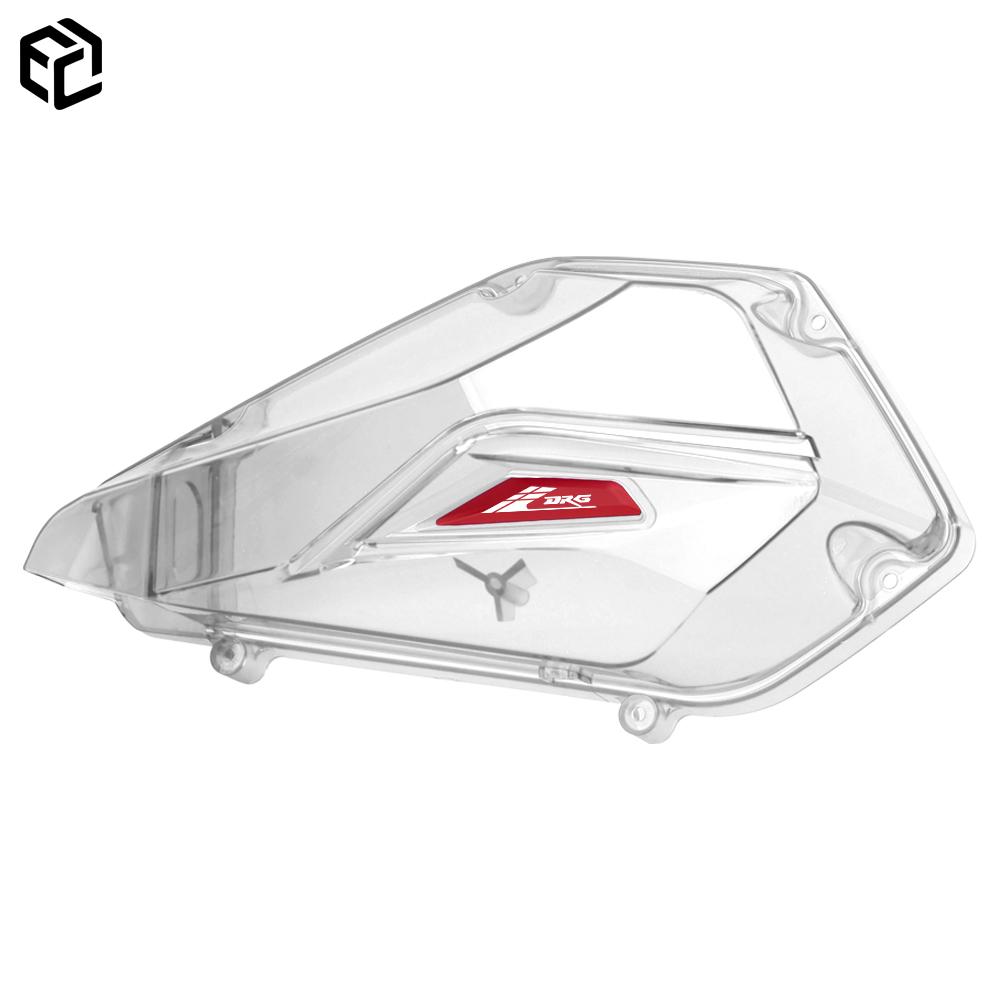 Motorcycle air filter cover For SYM Husky150 Adx 125150 NAGA155 150 Mmbcu Drg 125 150 158 160 Transparen Motorcycle Accessories
