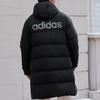 Adidas Down Jackets Unisex Black Hooded Moderate Down Jacket KQ5514