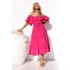 Bubble Sleeve Dress for Women