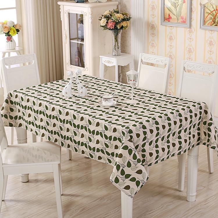 Small Fresh Fabric Cotton And Linen Tablecloth, Creative Striped Pattern Rectangular Coffee Table Tablecloth Dining Table Cloth Yiwu