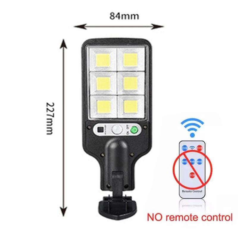 Solar Street Lights Outdoor Solar Lamp With 3 Light Mode Waterproof Motion Sensor Security Lighting for Garden Patio Path Yard