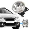 Front Bumper Fog Light for PEUGEOT 2008 A94 Hatchback 05/2013-12/2020 Fog Light Assembly for PEUGEOT 208 2012-2020 Mk1 with Bulb