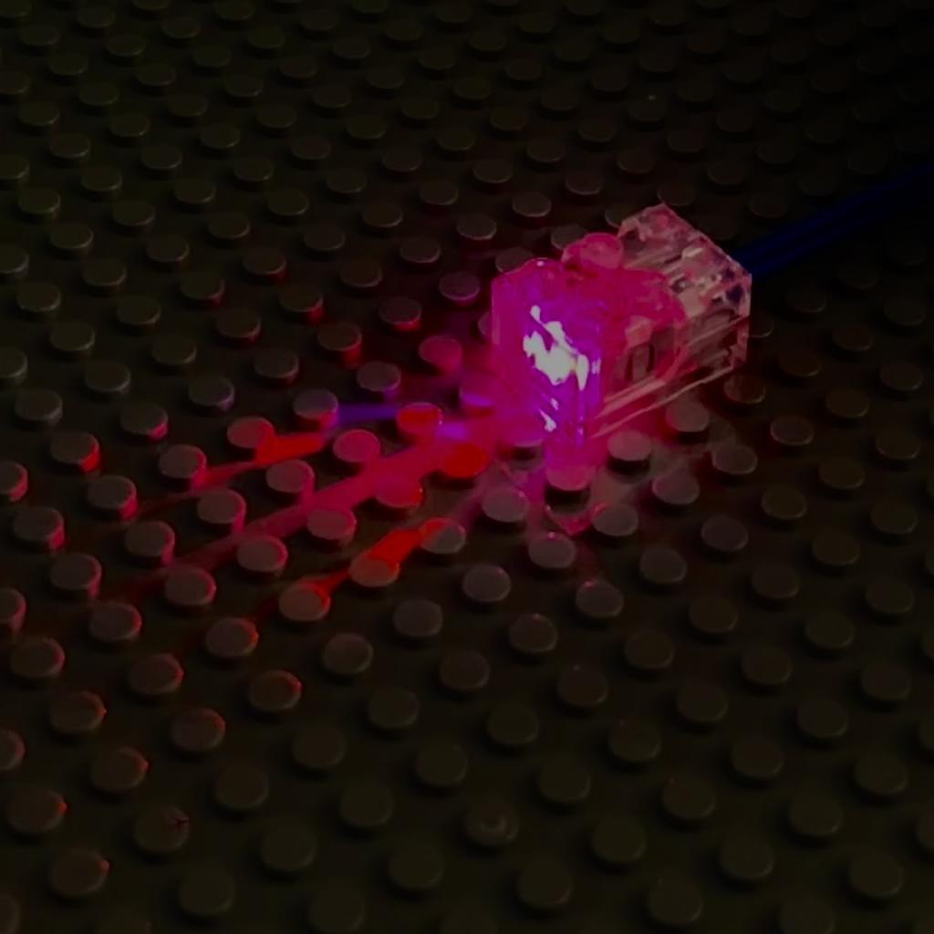 New 1/2/5Pcs Moc Colors 3X2 Dot Led Light With Battery Toys Accessories Light-Emitting Diy Compatible Building Blocks Kids