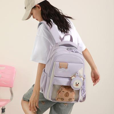 The New Schoolbag Is High-value, Fresh and Sweet, and the Dopamine Bar Is a Lightweight Backpack for High School Students.
