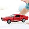 1/32 Scale Toy Car Model for Ford Mustang Vintage Alloy Diecast Car Model Classic Pull Back Car Replica for Kids Gift