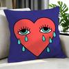 Art GGraffiti Heart Cushion Cover Cushion Cover Set Pcs x x x Pillowcase Decorative Sofa Home Decor