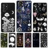 Occult Witchcraft Moon Gothic Witch Phone Case For Samsung Galaxy S24 S25 S23 S22 Ultra Note 10 20 Plus S20 S21 FE Cover