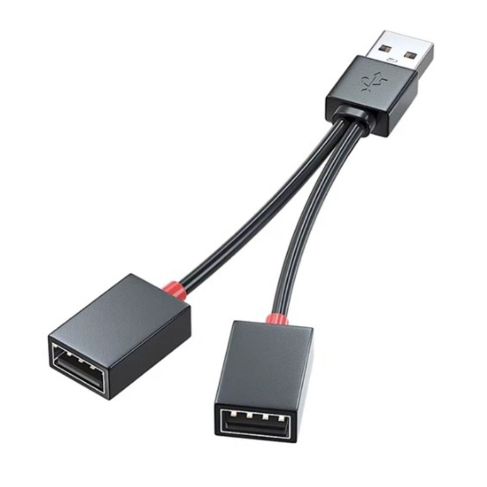 Converter Splitter USB Splitter Cable USB Extension Line Car Usb Splitter Cable  Android Phone