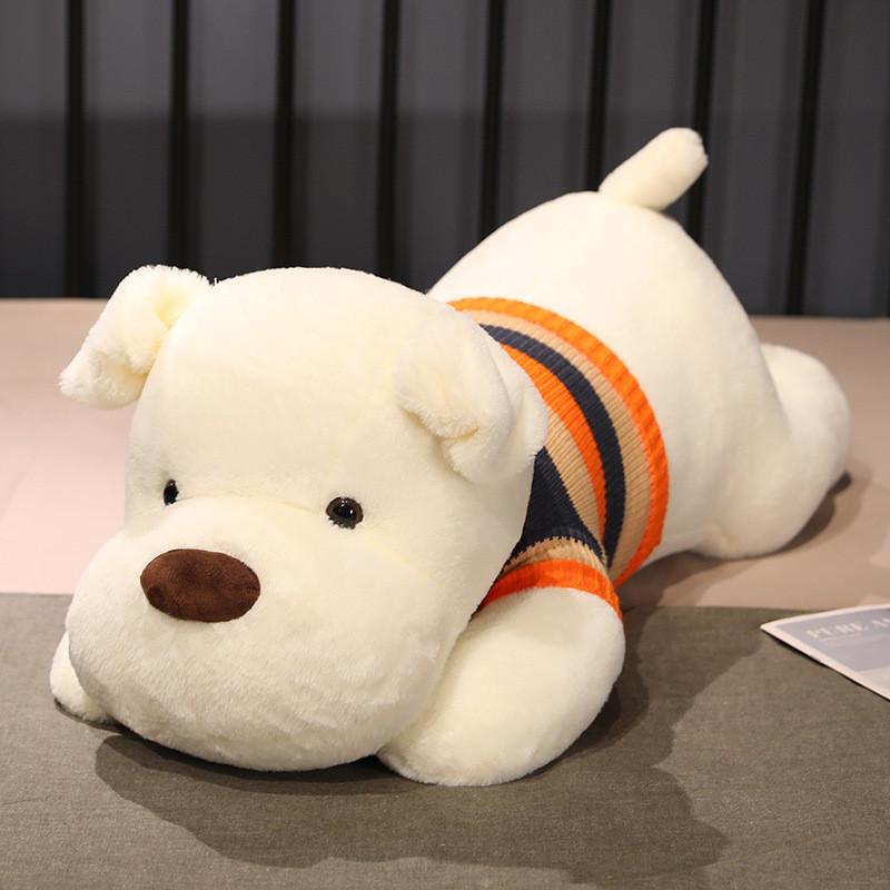 Cartoon Sweater Elf Party Dog Doll Throw Pillow Large Plush Toy Car Decoration
