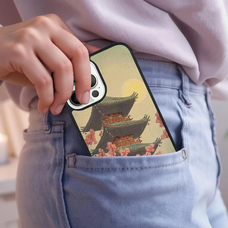 Anime Scenery Art Phone Case For iPhone 17 Air 15 16e 14 13 Pro Max Coque 12 11 Pro Max PLUS Cover