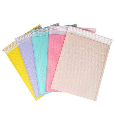 10 Peças Novos Envelopes Bolha de Filme Perolado Cor Macaron PE Auto Selante Embalagem Envelopes Acolchoados Auto Selantes