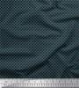 Soimoi Blue Japan Crepe Satin Fabric Semi Circle Geometric Print Fabric by the Metre 42 Inch