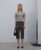 LCDC™ Slim Strap Capri Pants (Khaki)