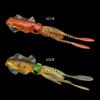 MUQZI Sports Accessory Artificial Squid Cuttlefish Shape Night Fishing Soft Lure Bait Tackle Accessory