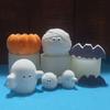 Halloween Silicone Soap Mold Diy Scented Candle Making Halloween Ghost Pumpkin Aromatherapy Plaster Decoration Candle Mold