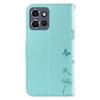For Motorola Edge 60 Neo 5G/Edge 50 Neo 5G/S50 5G/ThinkPhone 25 5G Leather Case Wallet Phone Cover Dandelion Imprint