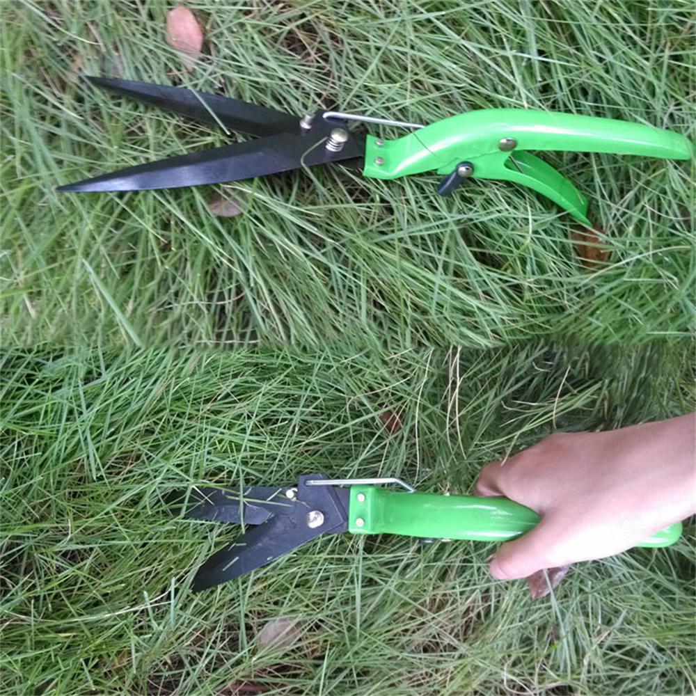 1PC Gardening Scissors Rotatable Lawn Trimming Gardening Grass Trimming Scissors Gardening Tools Household Potted Weed Pruning