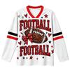 Women's Fashion Casual V-Neck Long Sleeve Printed Top for Sports and Everyday Wear