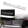 E5 DUAL MOTOR Achterlogo voor Tesla Model 3 Y S X Letters Embleem 3D Auto Styling Spatbord Badge Emblemen Decoratie Auto Accessoires