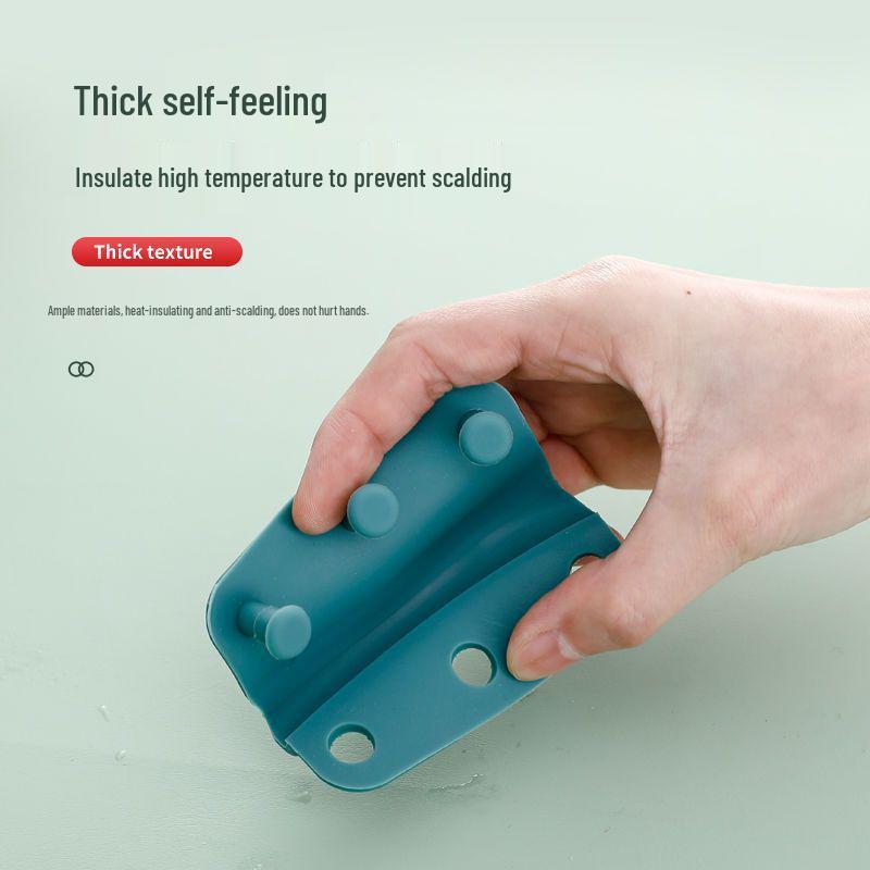 Silicone Anti-Scald Pot Handle & Ear Cover Set - Heat Resistant, Free Shipping