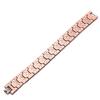 99.99% Pure Copper Vintage Geometric Adjustable Magnetic Chain & Link Men's Party Bracelet Third Party Certified