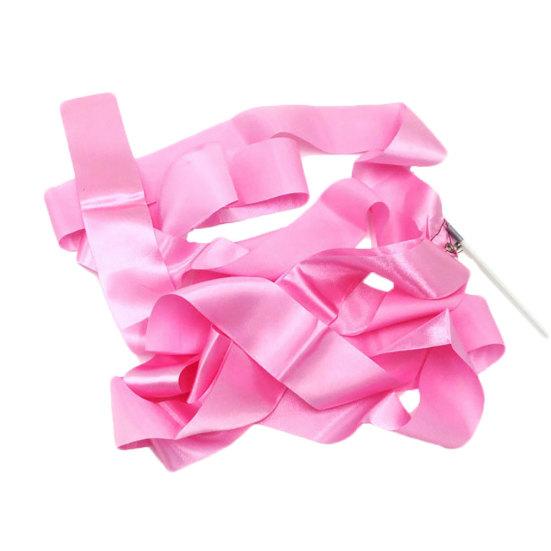 4M Dance Ribbon Strip Gym Rhythmic Art Gymnastic Ballet Streamer Twirling Rod