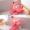 Flamingo Plush Toy Pillow Cushion For Kids Soft And Cuddly, Short Plush Fabric, Pink, 25cm/35cm/50cm
