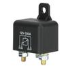 Starter Relay Solenoid 4 Pin 12V 100A NO for Lawn Mower Garden Tractor Golf Cart