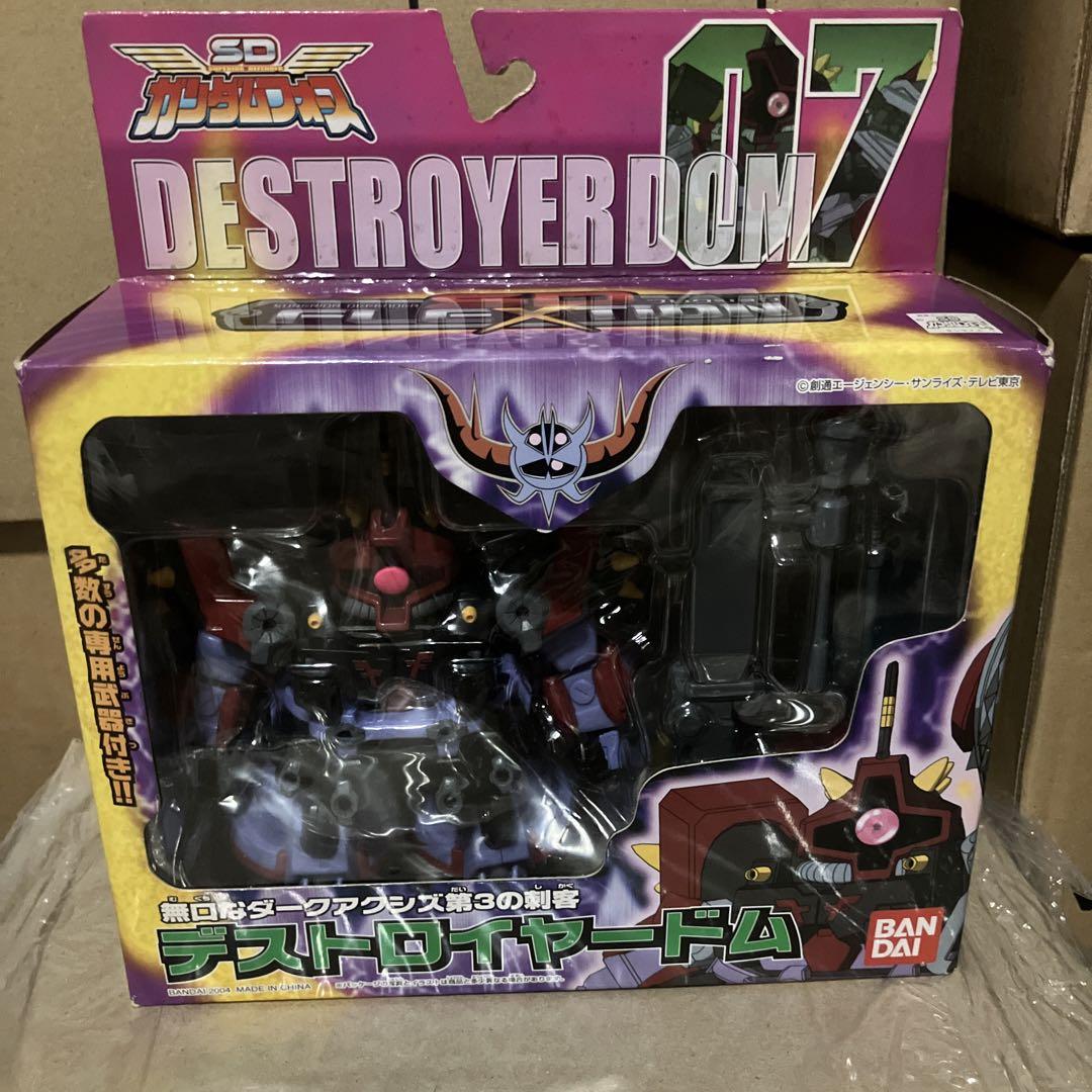 

[USED] Destroyer Dom SD Gundam Force SD Flexion BB Senshi Original