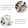 10Pcs Faux Pearl Buttons Round Decoration Beads Without Sewing for Anti-exposure Coat Sweater Clothes