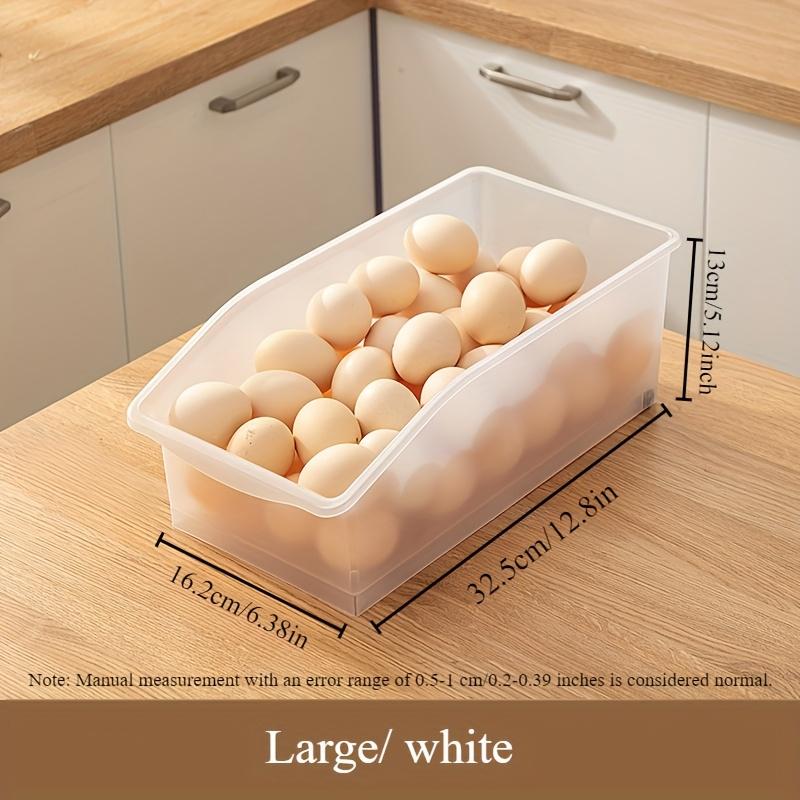 

1 шт. - Корзина для хранения яиц, выдвижной холодильник, контейнер для хранения в морозильной камере, специализированный инструмент для хранения и организации, кухонный органайзер