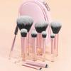Makeup Tools Mini Makeup Brush Set Furry Cosmetic Brush Set  Travel Essentials