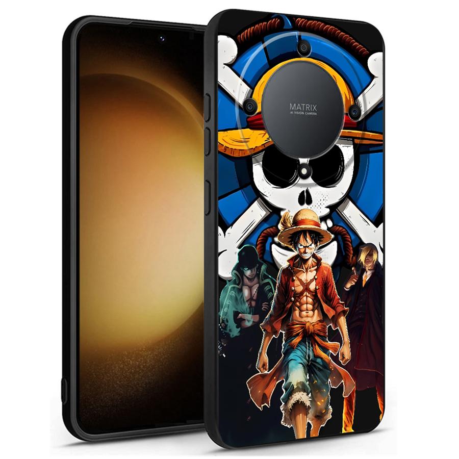 

Case for Honor X7 X9c 70 X9b X9a X7b 90 Pro X8 X8b 8X X5b X8a X6 X7c Magic5 Lite X6a X8c Soft Shell Luffy Anime Honor X7