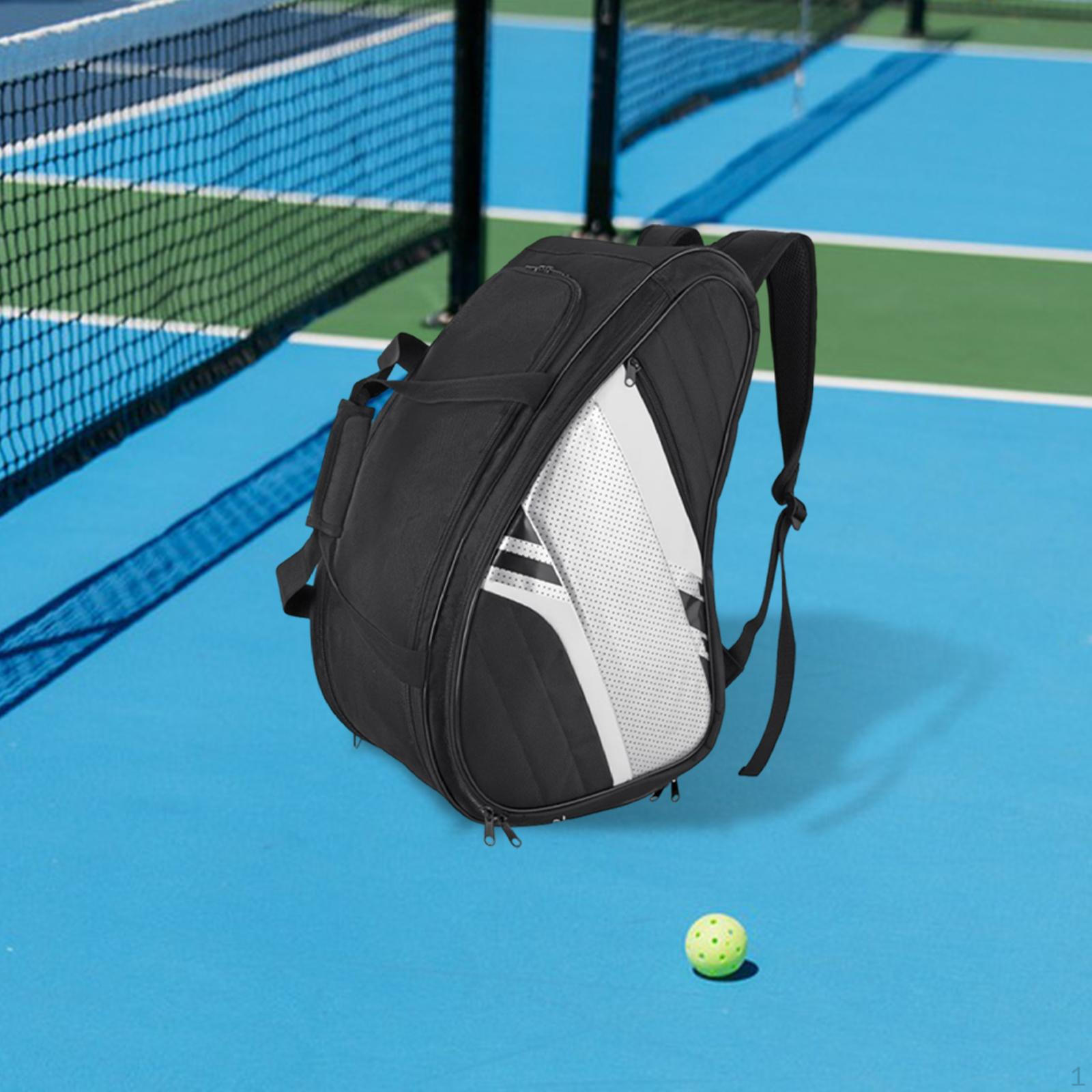 Pickleball Bag Racket Backpack Breathable Carrying Racquet Storage