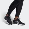 Adidas Response Fabric Cushioning Slip Resistant Cushioning Slip Resistant Low top Running Shoes Men's Black White FX3625
