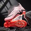 World Cup Thorn 15 Soccer Shoes Men's High Top Spikes Student Children's Boys Training Game Sneakers